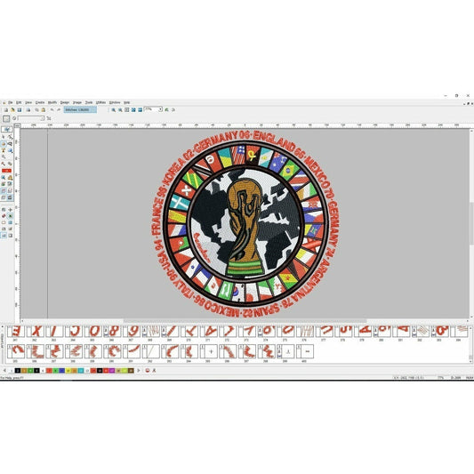 Design Set-Up / Digitising