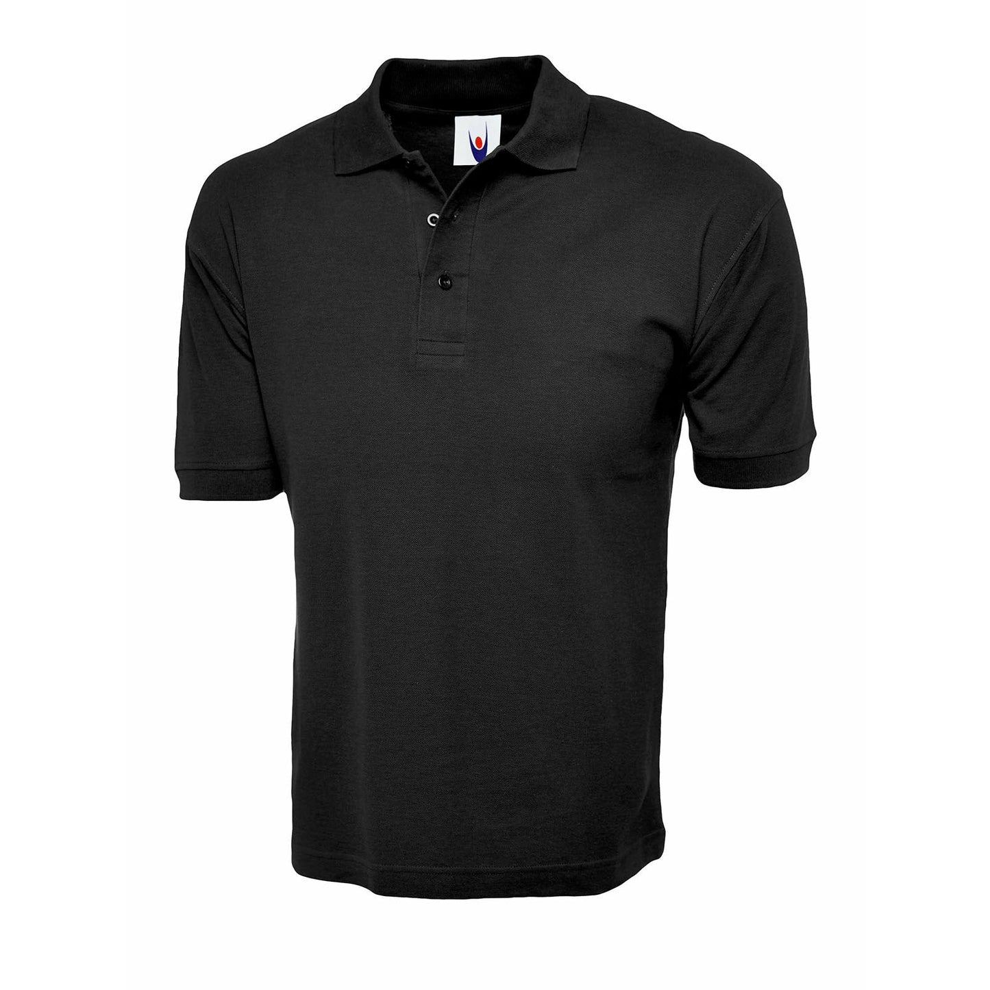 Cotton Rich Polo Shirt Black