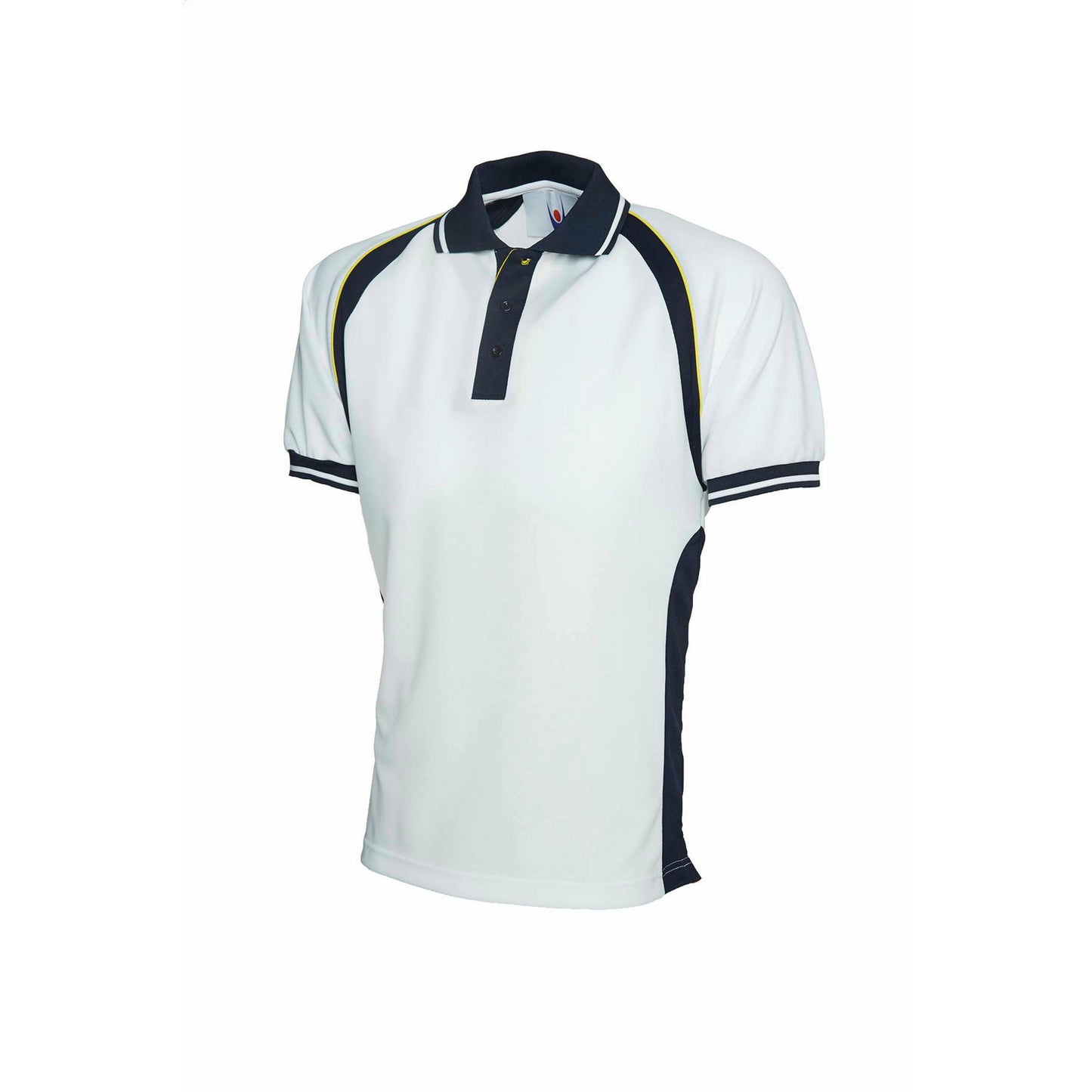 sports-poloshirt White / Navy