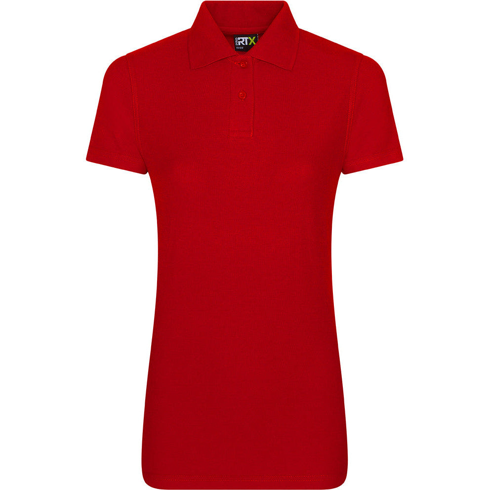 Pro RTX Ladies Pro Piqué Polo Shirt - Red