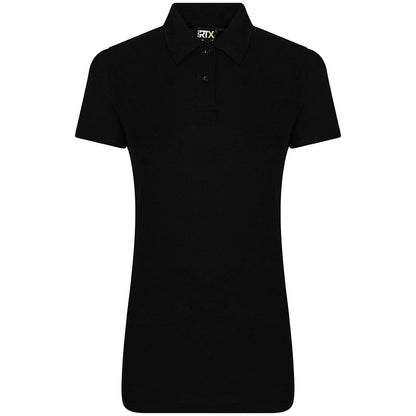 Pro RTX Ladies Pro Polyester Polo Shirt - Black