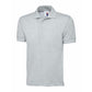 Heather grey essential polo