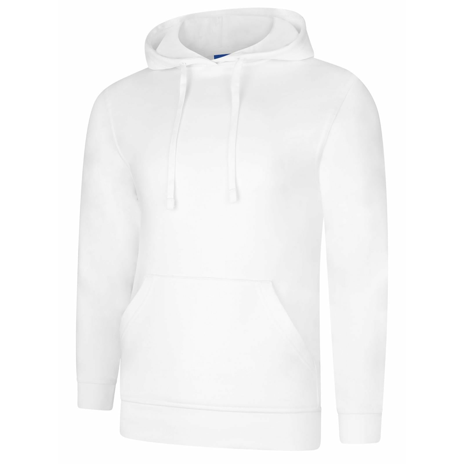 Deluxe Hooded Sweatshirt (XS - M) White